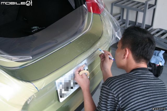 檸檬綠VOLVO-C30開箱!!!(加映.隔熱紙+車體包膜)圖多