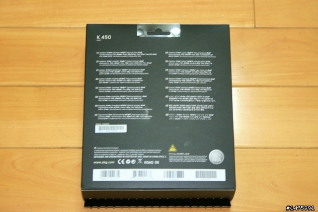 請大家幫我解AKG K450的疑惑~謝謝~~