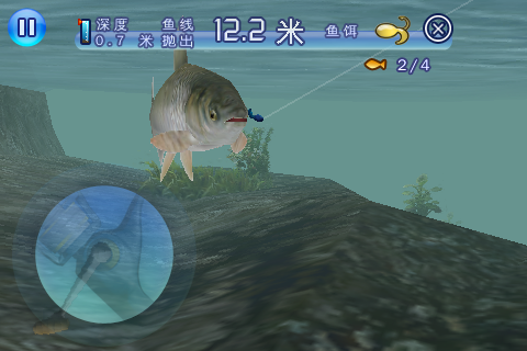 IPHONE 終於有好玩的釣魚遊戲了