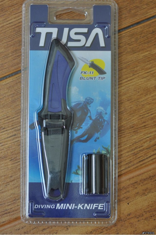 [開箱]Tusa FK11 迷你潛水刀