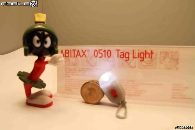 第一次的開箱文～ABITAX 0510 Tag Light from JAPAN