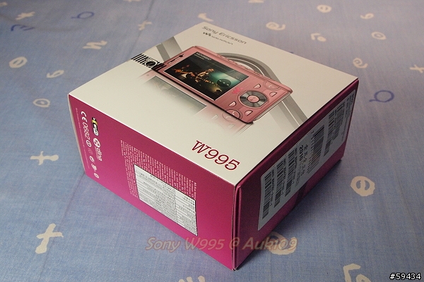 [開箱] 粉紅俏佳人 - Sony Ericsson W995