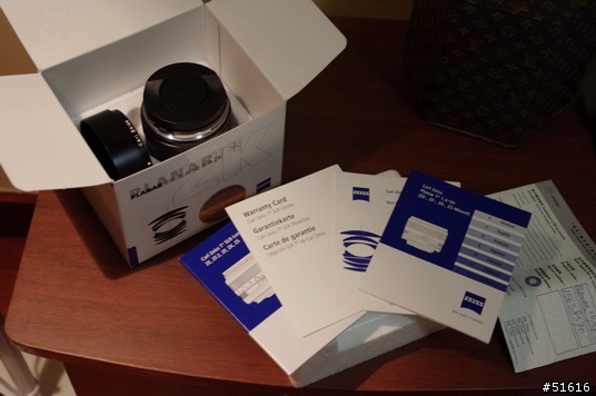 今日的偶遇 - 蔡司Carl Zeiss Planar T* 1.4/50 ZK