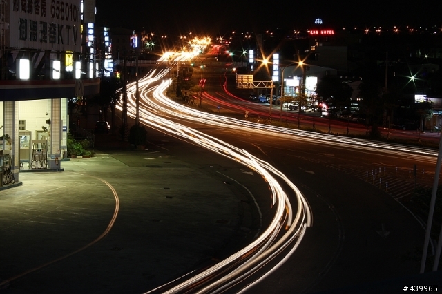 夜攝沙鹿之翼