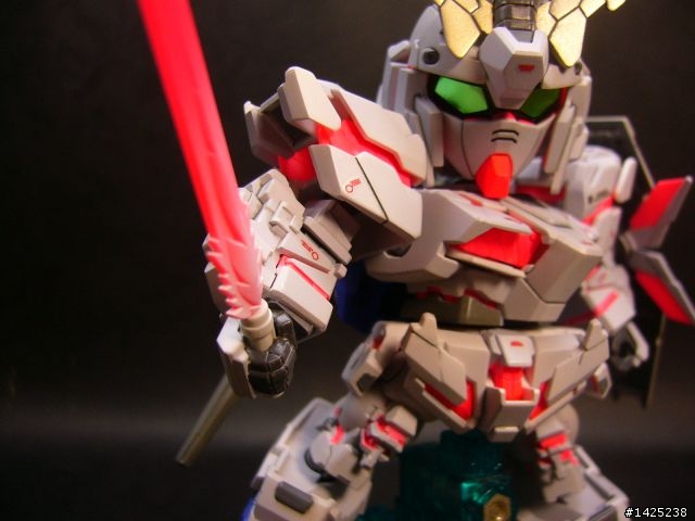 作品分享~   可愛的獸!?  BB RX-0 UNICORN GUNDAM