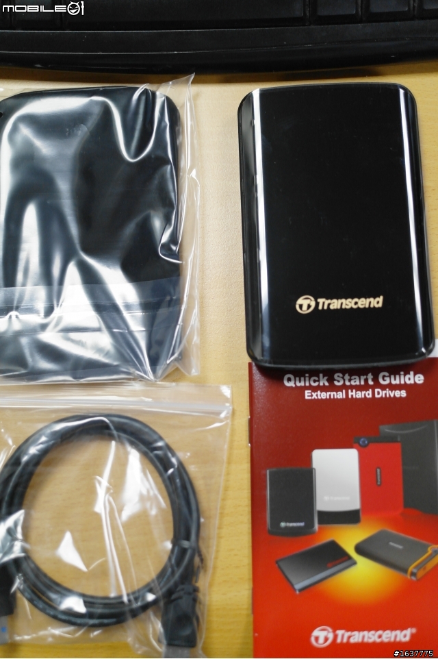 [開箱]創見USB3.0 2.5吋隨身硬碟 給你三倍速的快感~