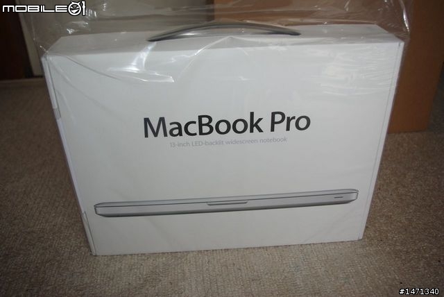 [開箱]New MacBook Pro 13" 2.4GHz 開箱（另有ipod touch 8g）最終完成版