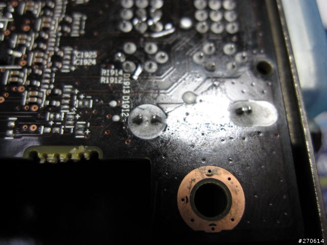 MSI 5750 PCB板未清乾淨？