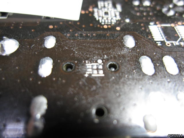 MSI 5750 PCB板未清乾淨？