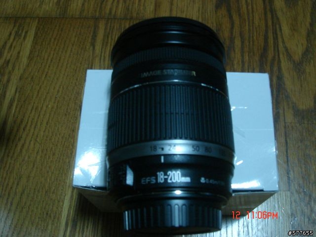 【分享】低調再低調的550D+原場Canon 18 200mm IS鏡頭簡易開箱文