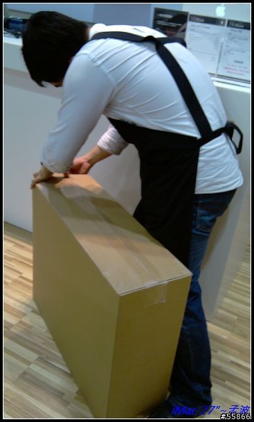 超便宜iMac 27”大蘋果採購開箱~跑windows7 ！