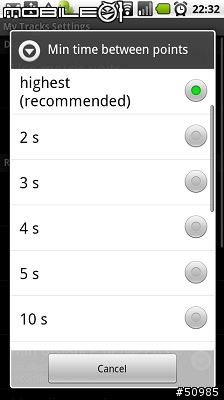 [介紹]Android手機記錄GPS航跡軟體 My Tracks