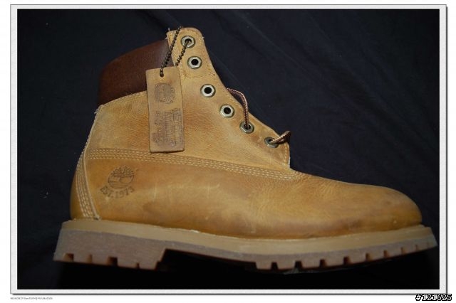 優雅VS粗曠  Timberland 袋鼠鞋.古著風黃靴