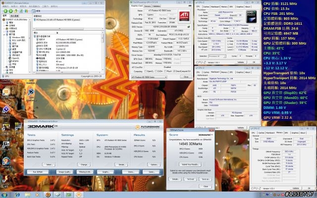[多10％效能] 把AMD HD 5830超上900/1300 MHz