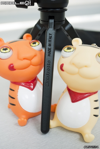 兩隻老虎的新玩具，Manfrotto 209 492 套組腳架