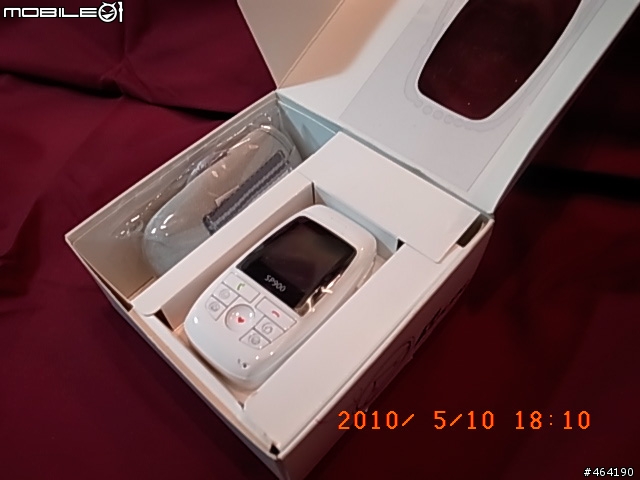 [開箱]SP900 關懷協尋手機; 初期測試分享 --2010/06/20新機重測OK!