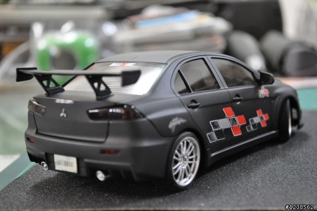 1 / 24 evo x ralliart....初學者分享...也請大家指教