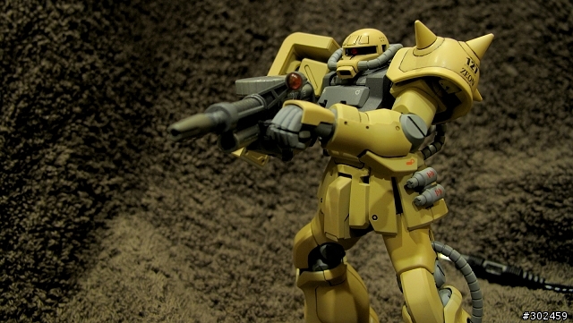 發光實驗作No.4 [HGUC] MS-06F2 Zaku II Type F2