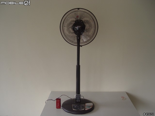 [簡易開箱]三菱電風扇 R30J-HRL(黑)