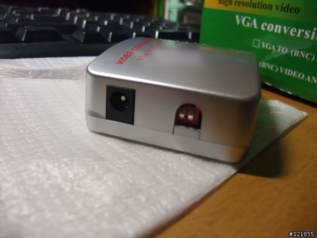 [開箱] 家庭劇院個人電腦 HTPC Part3 - PC TO TV視訊轉換盒