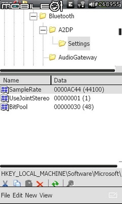 [HD2適用]Touch Pro的Mp3音質、音量、藍芽功能設定篇