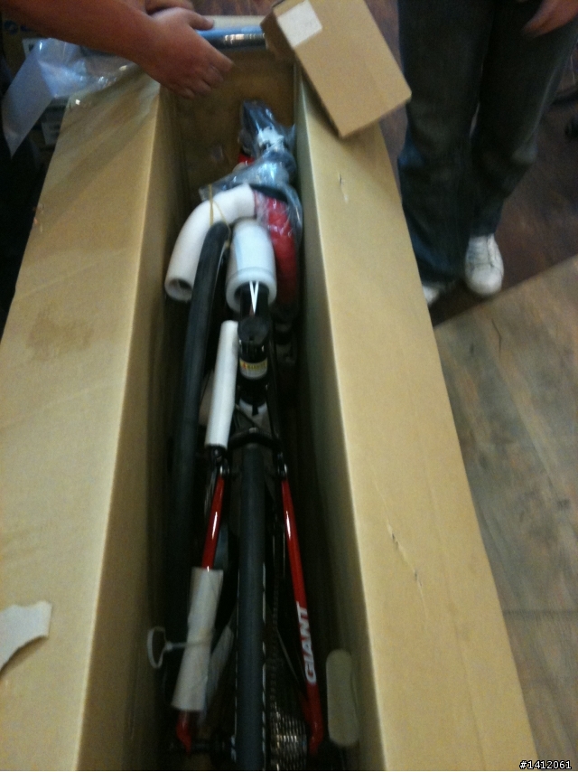 [開箱]我的GIANT TCR SL2 簡易開箱