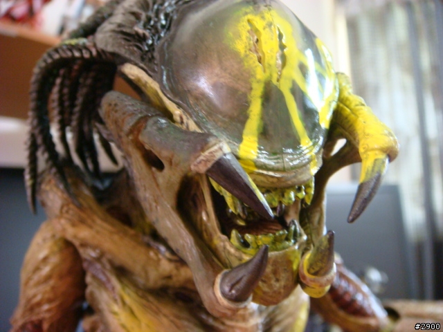 HOT TOYS 1/6比例日本限定完全版BOX AVP2 戰損終極異形