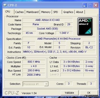 開核失敗嗎!!? 求助ˊˋ X3 440+MSI785 P45