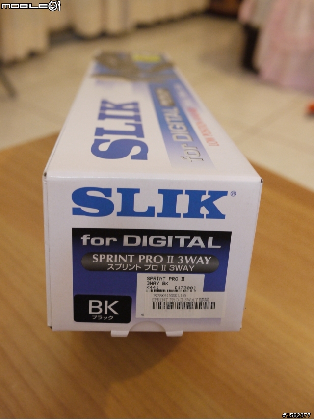 SLIK SPRINT PRO II 3WAY 腳架分享 (GF1)