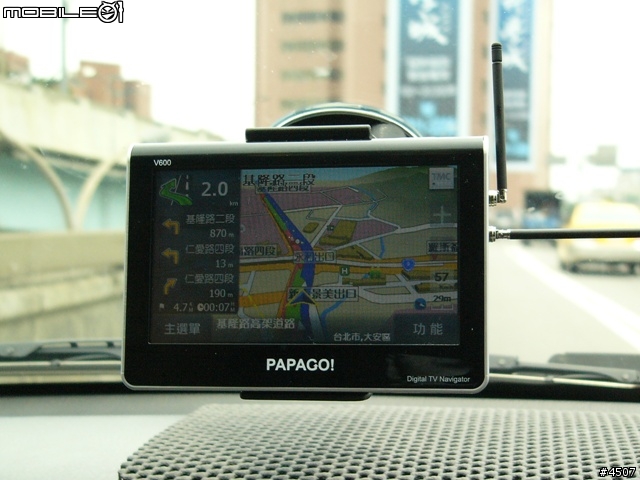 [新機實測]Papago V600實測