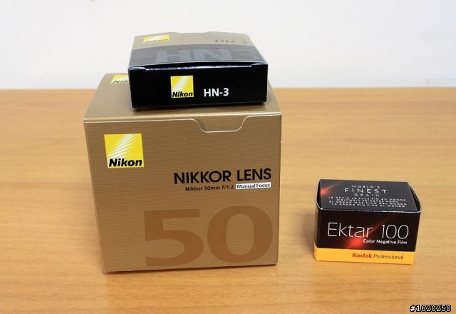 簡易 NIKKOR AIS 50mm/ f1.2 開箱文請教