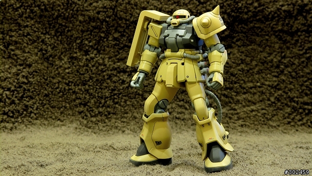 發光實驗作No.4 [HGUC] MS-06F2 Zaku II Type F2