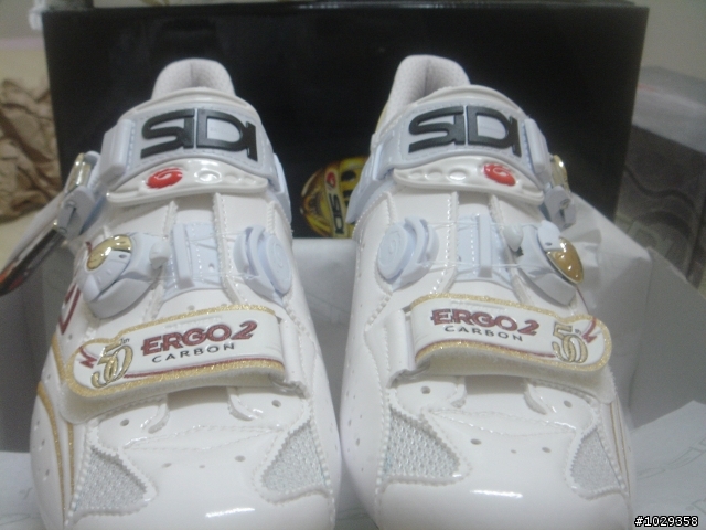 (台灣首發)2010年SIDI Ergo 2 Carbon Lite 50th Anniversary 到手啦!!!!!!!!