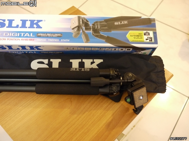 SLIK SPRINT PRO II 3WAY 腳架分享 (GF1)