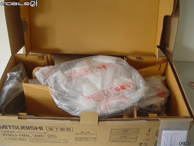 [簡易開箱]三菱電風扇 R30J-HRL(黑)