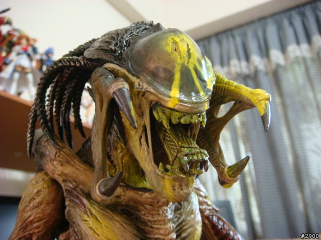 HOT TOYS 1/6比例日本限定完全版BOX AVP2 戰損終極異形