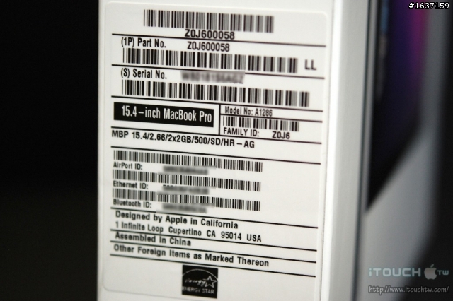 [分享]開箱文-MacBook Pro 15" i7 霧面螢幕