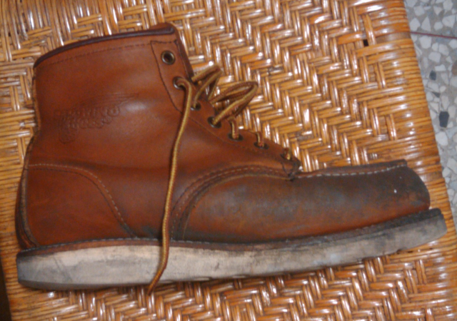 很多人都開過的箱 RED WING 875(5/15更新補圖-操了1個月後)