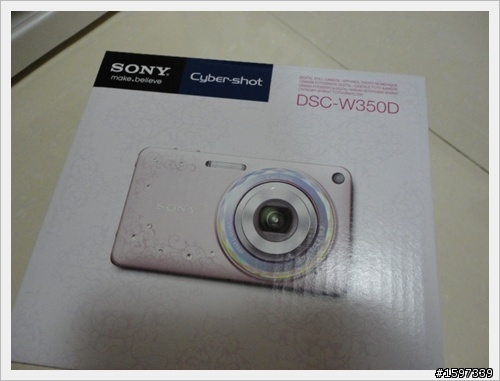 [開箱分享]春季限定版 DSC-W350D