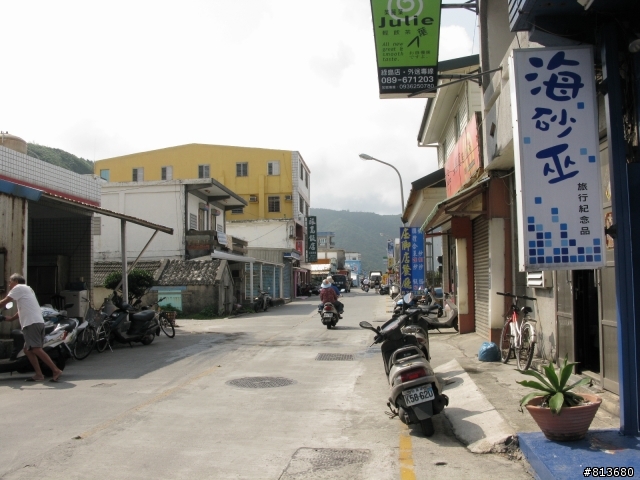 我在綠島，天氣晴。