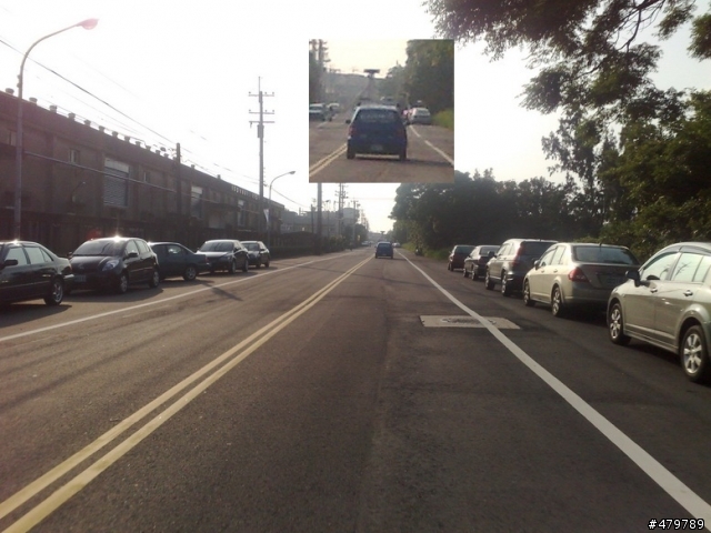 苗栗縣竹南鎮之巧遇garmin街景車