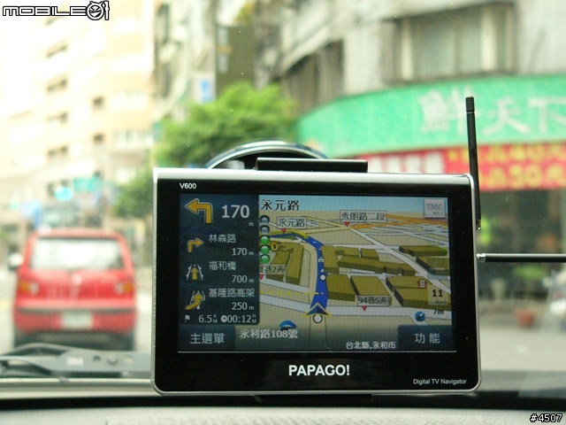 [新機實測]Papago V600實測