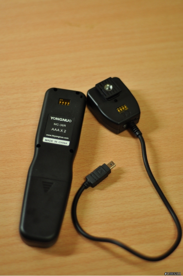 [分享] 敗入計時快門線 MC-36R N3 for D90