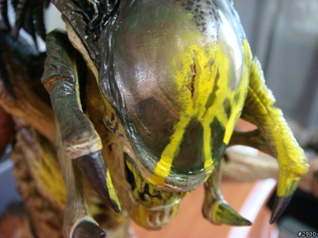 HOT TOYS 1/6比例日本限定完全版BOX AVP2 戰損終極異形