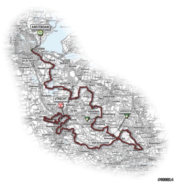 2010環義大賽第二站，Amsterdam－Utrecht，全程 209公里