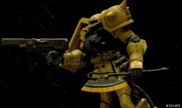 發光實驗作No.4 [HGUC] MS-06F2 Zaku II Type F2