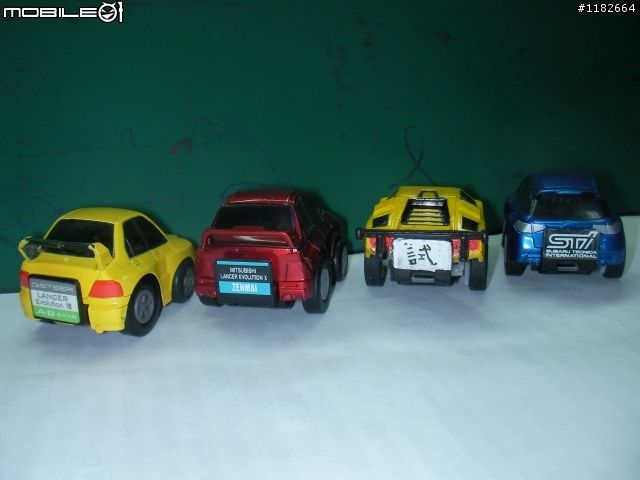TOMY遙控車~~藍寶捷尼遙控車改裝part2   新增：我昨天拿到的Subaru GRB STI +可以換殼的EVO X        !歡迎放上自己車供觀賞