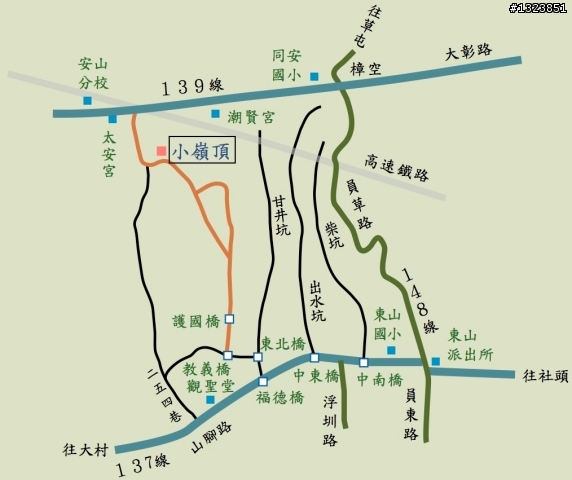 下一站，139（20110319補上二輪木屋後方已鋪上柏油的好漢坡、四面佛寺內陡坡與挑水古道新路線照片）