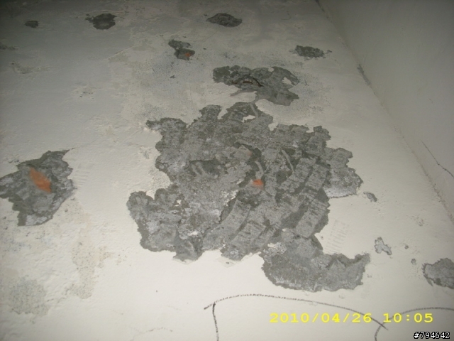 樓梯面牆壁壁癌DIY之現在完成式