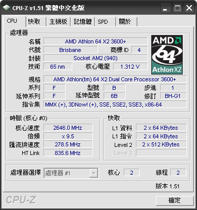 AM2 3600+ 老 CPU 超頻，卡在哪？